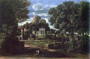 Nicolas Poussin the ashes of phocion collected by his widow USA oil painting artist